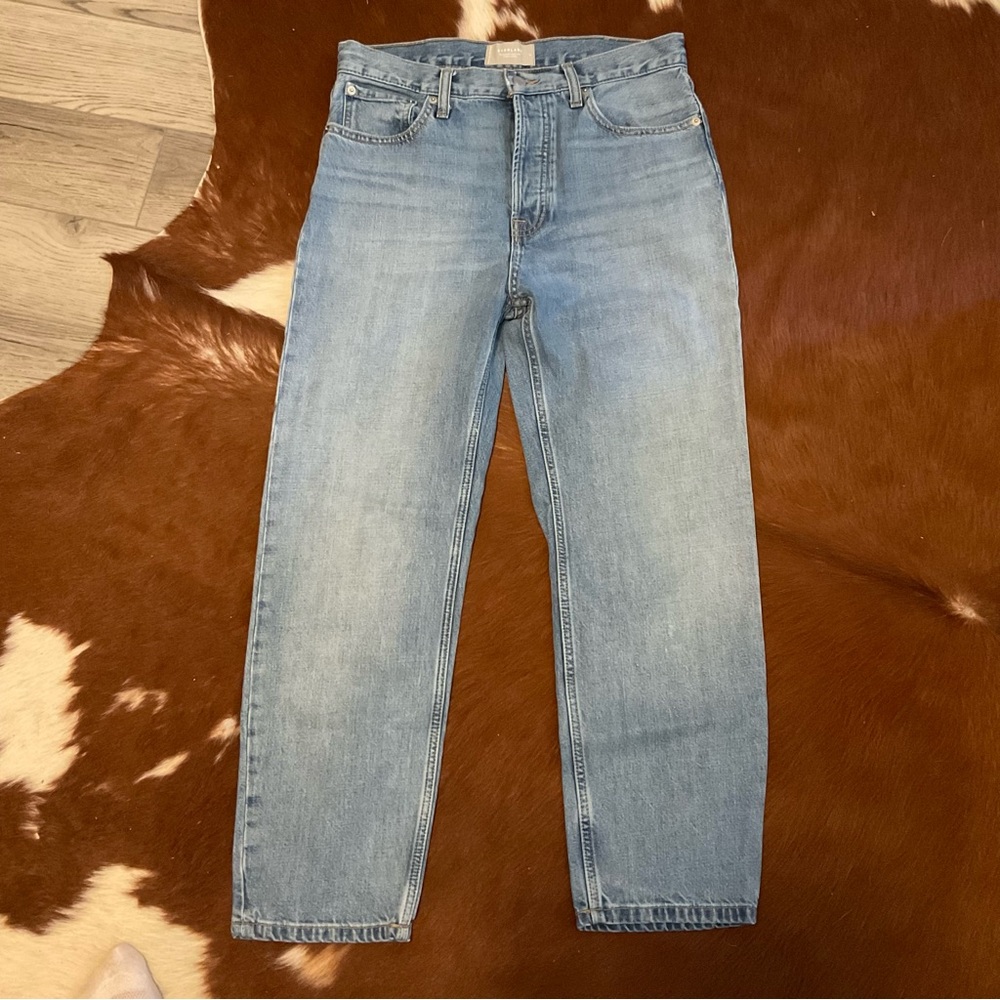 Everlane Blue The Summer Slouch Button Fly Jeans Size 26